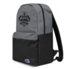 champion-backpack-heather-grey-black-left-front-6015be70d4b08.png